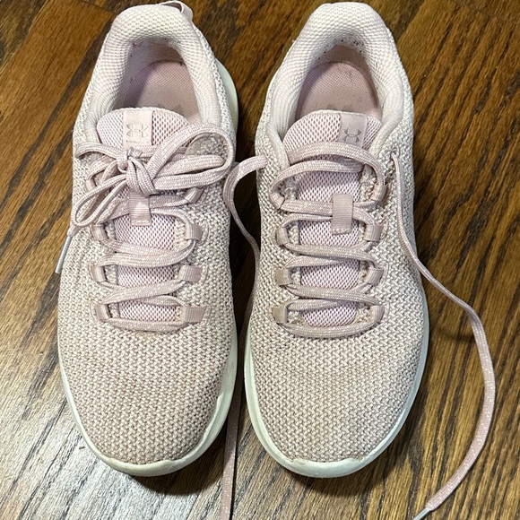 Under Armour Women's Light Pink Sneakers - Picture 1 of 8